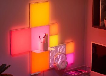 Smarte Wandbeleuchtung: Nanoleaf halbiert Preis für Blocks-Set